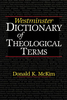 Picture of Westminster Dictionary of Theological Terms