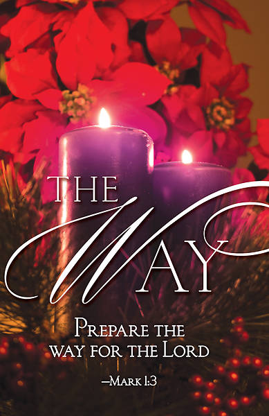 Picture of The Way Advent Candle Sunday 2 Bulletin (Pkg of 50)