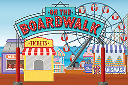 Picture of VBS 2027 On the Boardwalk 3-Panel Decorating Mural (tiles to 6' x 9')
