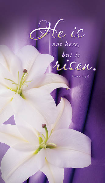 Picture of He is Not Here Easter 3' x 5' Banner