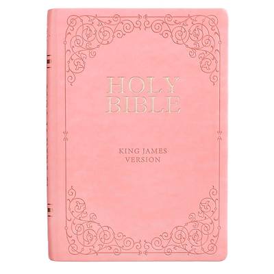Picture of KJV Bible Giant Print Full Size Pink