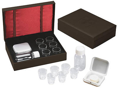 Picture of Wood Communion Set - 6 Cup