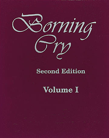 Picture of Borning Cry Second Edition Volume 1