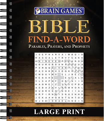 Picture of Brain Games Large Print Bible Find a Word