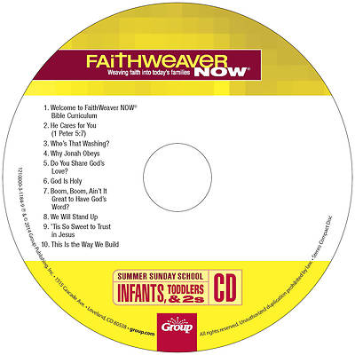 Picture of FaithWeaver Now Infant-Toddler Two CD Summer 2023