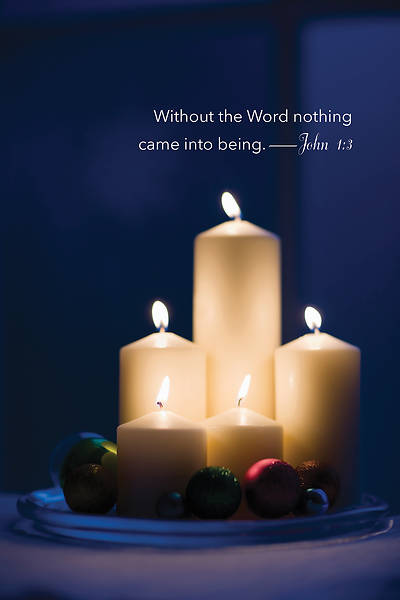 Picture of Without the Word Candlelighting Christmas Bulletin 2015 (Pkg of 50)