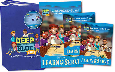 Picture of Deep Blue Kids Learn & Serve One Room Sunday School Kit Fall 2017