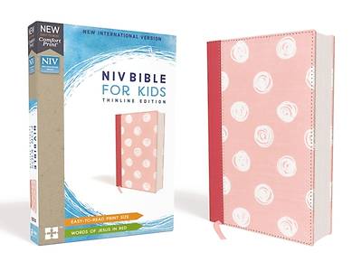 Picture of NIV Bible for Kids, Cloth Over Board, Pink, Red Letter Edition, Comfort Print