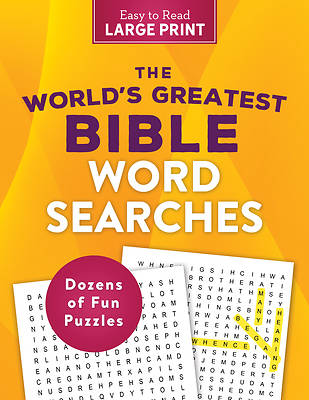 Picture of The World's Greatest Bible Word Searches Large Print