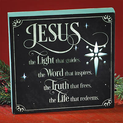 Picture of Jesus LED Plaque