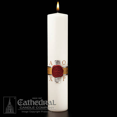 Picture of Anno Domini Christ Candle 3" x 14"