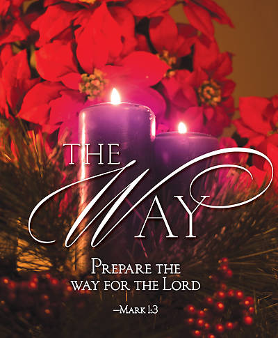Picture of The Way Advent Candle Sunday 2 Bulletin, Large (Pkg of 50)