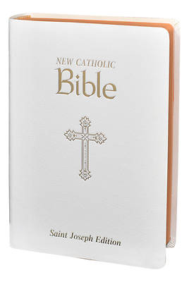 Picture of New Catholic Bible--Medium Print (White)