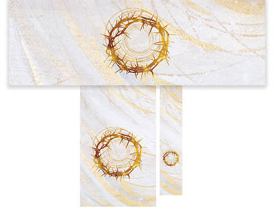 Picture of Echoes of Easter Crown of Thorns 3-Piece Altar Set