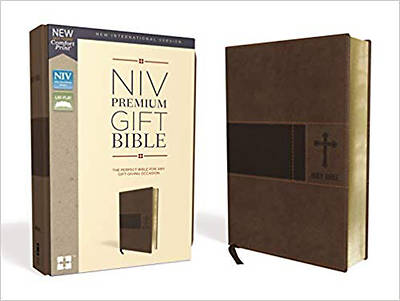 Picture of NIV Premium Gift Bible, Brown - Case of 24