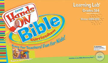 Picture of Group's Hands On Bible Curriculum Grades 3 & 4 Learning Lab Winter 2009-2010