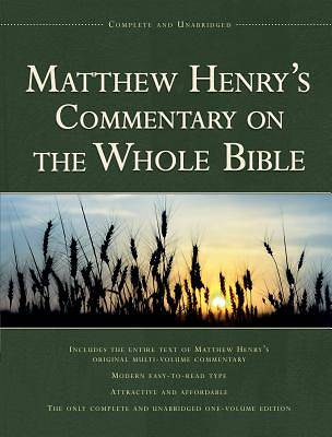 Picture of Matthew Henry's Commentary on the Whole Bible