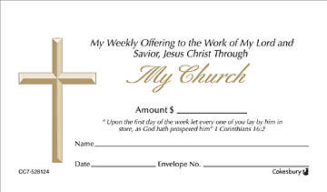 Picture of Single Fund Offering Envelope - Mini Size