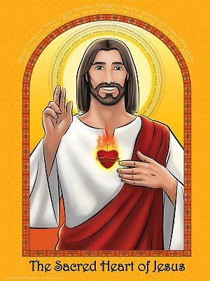 Picture of Poster - Sacred Heart of Jesus