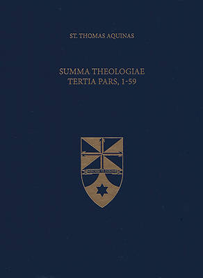 Picture of Summa Theologiae Tertia Pars, 1-59
