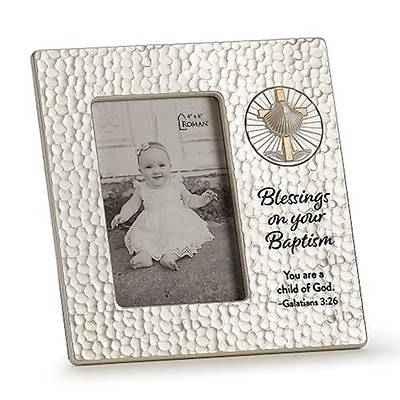 Picture of Baptism Frame 4x6 9.25"H