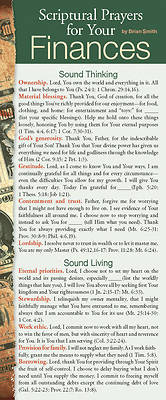Picture of Scriptural Prayers for Your Finances 50-Pack