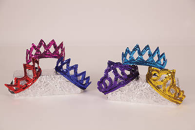 Picture of Vacation Bible School (VBS) 2017 Mighty Fortress Plastic Brilliant Crowns