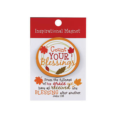 Picture of Colorful Series - Count your Blessings Magnet