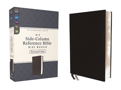 Picture of Niv, Side-Column Reference Bible, Personal Size, Leathersoft, Black, Comfort Print