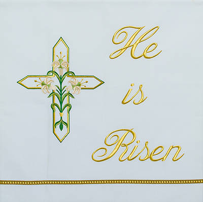 Picture of Word Series White Easter Altar Antependia