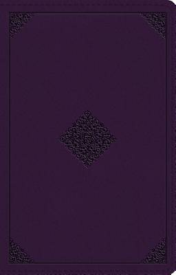 Picture of ESV Large Print Thinline Reference Bible (Trutone, Lavender, Ornament Design)