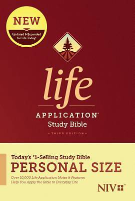 Picture of NIV Life Application Study Bible, Third Edition, Personal Size (Softcover)