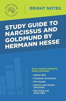 Picture of Study Guide to Narcissus and Goldmund by Hermann Hesse