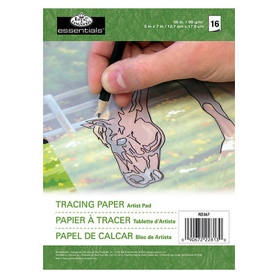 Picture of Essentials Tracing Artist Paper Pad, 5 by 7-Inch, 16 Sheets
