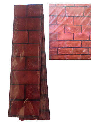 Picture of Vacation Bible School VBS Hero Central Brick Wall Plastic Backdrop