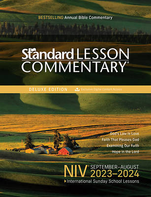 Picture of NIV Standard Lesson Commentary Deluxe 2023-2024