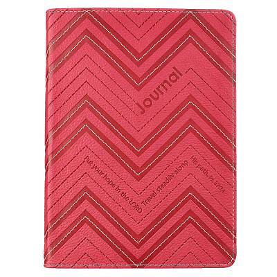 Picture of Journal Lux-Leather Put Your Hope Pink Psalm 37