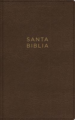 Picture of Nbla, Santa Biblia, Ultrafina, Letra Gigante, Leathersoft, Café, Palabras de Jesús En Rojo