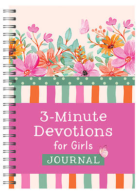 3-Minute Devotions for Girls Journal