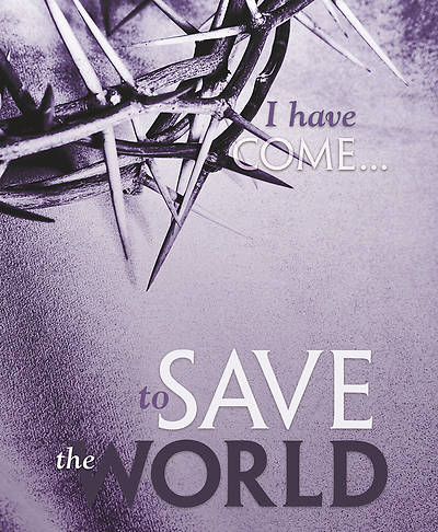 Picture of Come To Save the World Good Friday Legal Size Bulletin