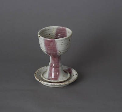 Picture of By His Stripes Chalice and Paten Set - Red