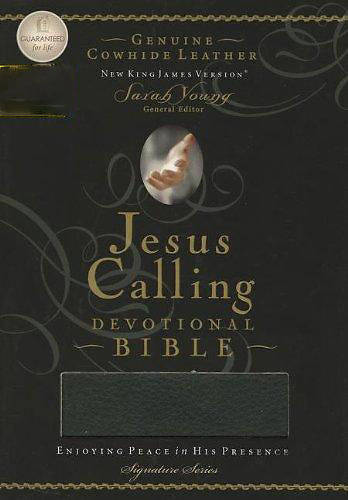 Picture of Jesus Calling Devotional Bible-NKJV-Signature