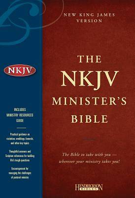 Picture of Minister's Bible-NKJV