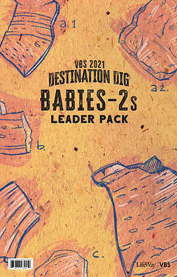 Picture of Vacation Bible School VBS 2021 Destination Dig Unearthing the Truth About Jesus Babies-2S Leader Pack
