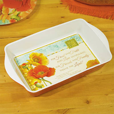Picture of Blooming Blessings Casserole Dish