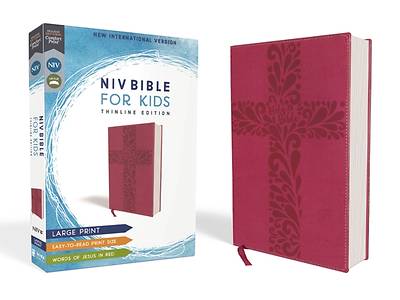 Picture of NIV Bible for Kids, Large Print, Imitation Leather, Pink