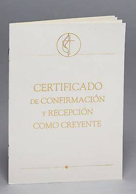 Picture of Metodista Unida Certificados de Confirmación y Recepción como Creyente (Paquete de 3)