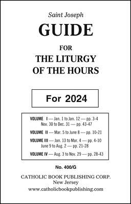 Picture of Liturgy of the Hours Guide 2024