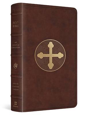 Picture of ESV Bible with Creeds and Confessions (Trutone, Brown, Cross Trefoil Design)