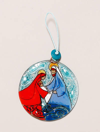 Picture of Mary and Joseph Ornament